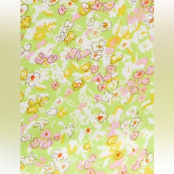 NEW BP Nordstrom Surplic V-neck Crop Top - Green Hannah Kate 1X - Picture 6 of 7